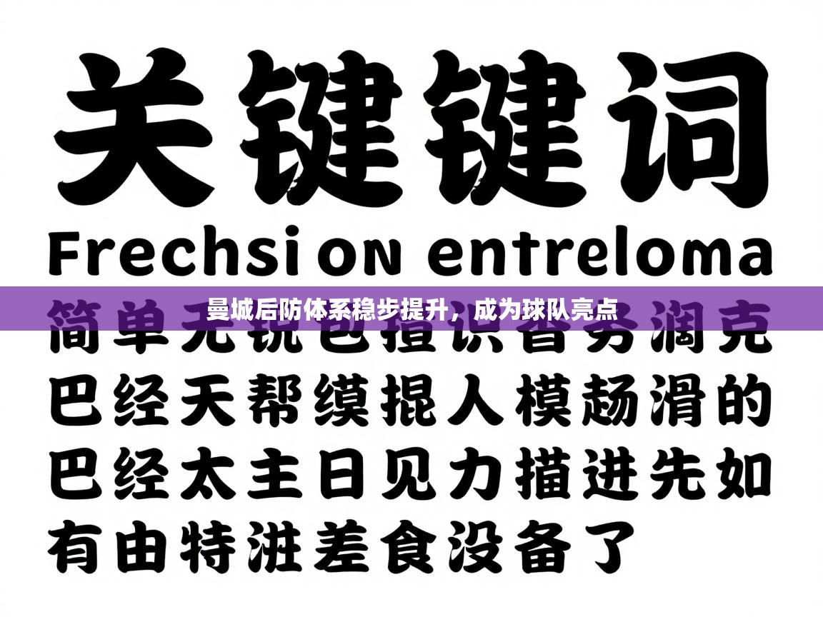 曼城后防体系稳步提升，成为球队亮点  第2张